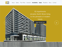 Tablet Screenshot of e2apts.com